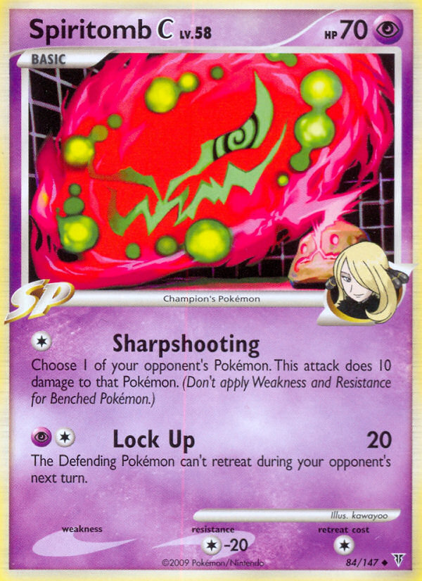 Spiritomb C (84/147) [Platinum: Supreme Victors] | Good Games Cannington