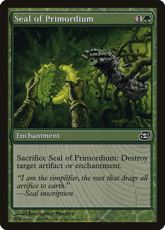 Seal of Primordium [Planar Chaos] | Good Games Cannington