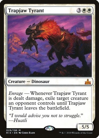 Trapjaw Tyrant [Rivals of Ixalan] | Good Games Cannington