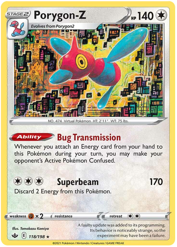 Porygon-Z (118/198) [Sword & Shield: Chilling Reign] | Good Games Cannington