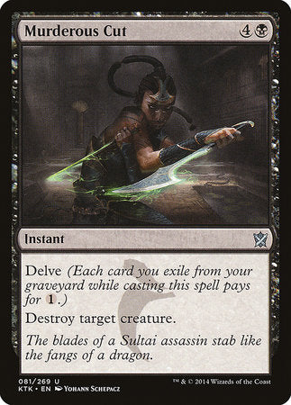 Murderous Cut [Khans of Tarkir] | Good Games Cannington