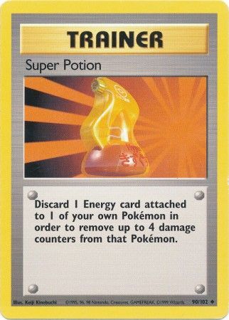 Super Potion (90/102) [Base Set Unlimited] | Good Games Cannington