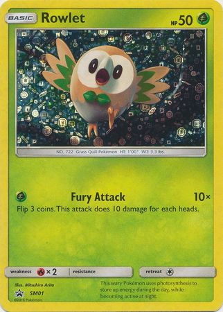 Rowlet (SM01) (General Mills Promo) [Sun & Moon: Black Star Promos] | Good Games Cannington