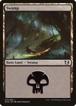 Swamp (75) [Duel Decks: Blessed vs. Cursed] | Good Games Cannington