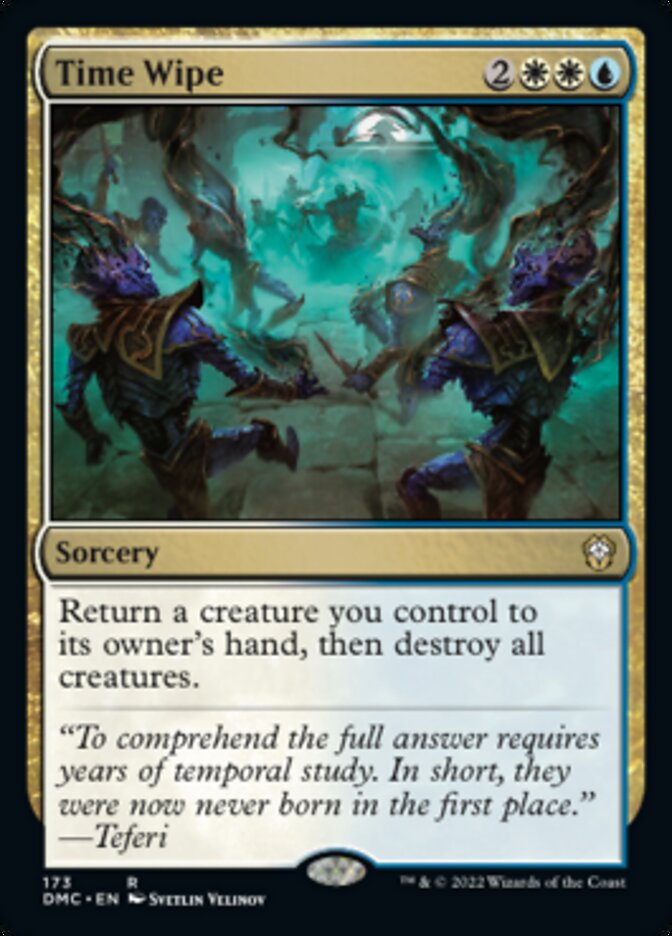 Time Wipe [Dominaria United Commander] | Good Games Cannington