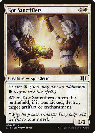 Kor Sanctifiers [Commander 2014] | Good Games Cannington