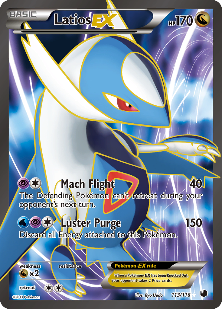 Latios EX (113/116) [Black & White: Plasma Freeze] | Good Games Cannington