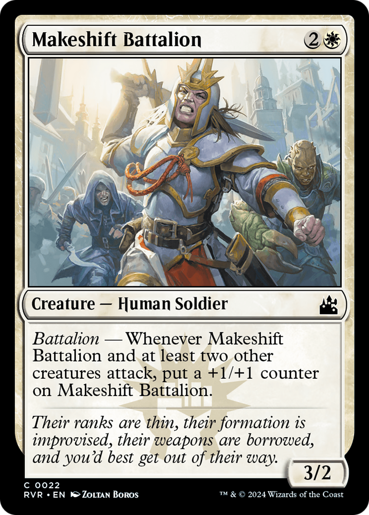 Makeshift Battalion [Ravnica Remastered] | Good Games Cannington