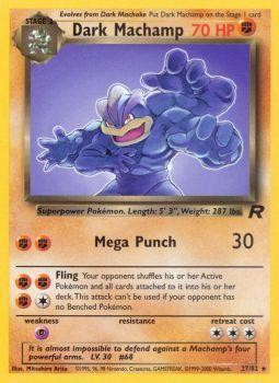 Dark Machamp (27/82) [Team Rocket Unlimited] | Good Games Cannington