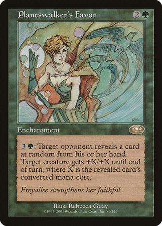 Planeswalker's Favor [Planeshift] | Good Games Cannington