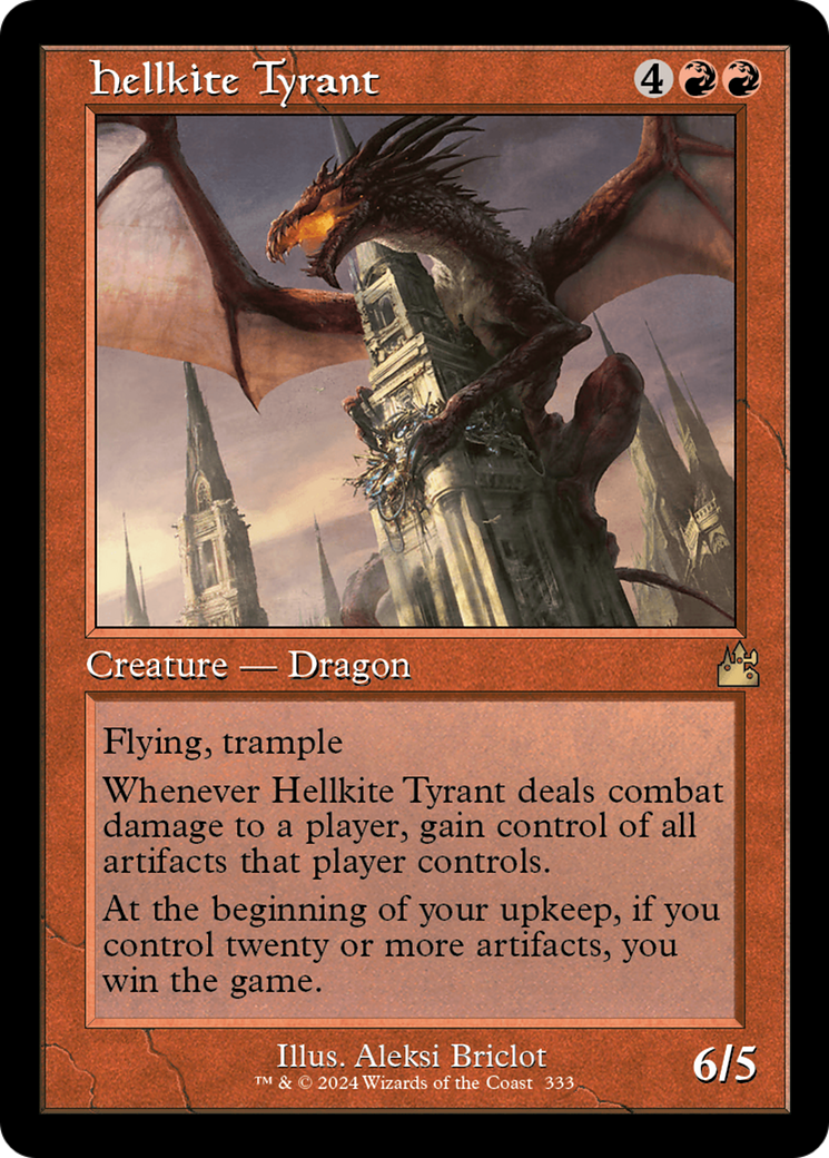 Hellkite Tyrant (Retro Frame) [Ravnica Remastered] | Good Games Cannington
