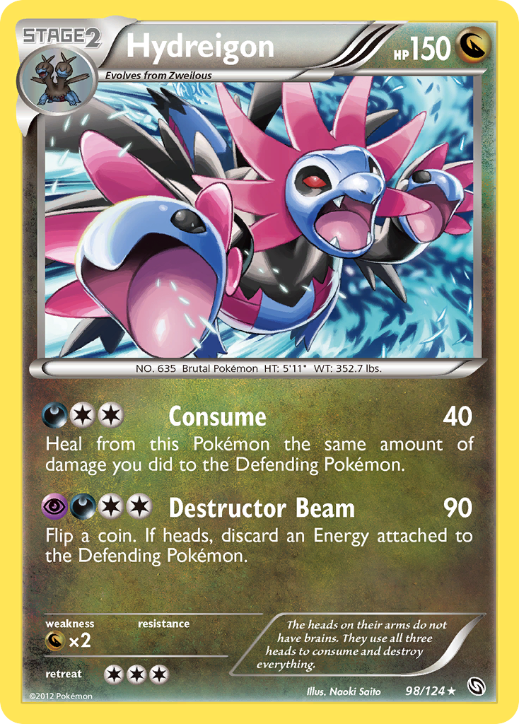 Hydreigon (98/124) [Black & White: Dragons Exalted] | Good Games Cannington