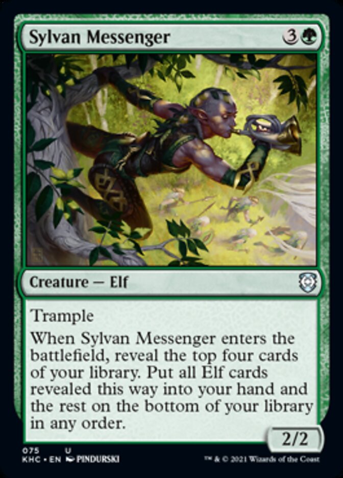 Sylvan Messenger [Kaldheim Commander] | Good Games Cannington