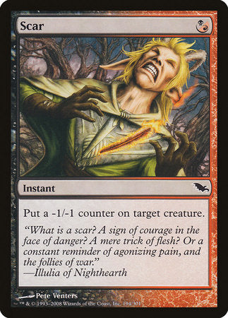 Scar [Shadowmoor] | Good Games Cannington