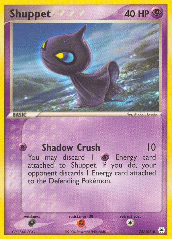 Shuppet (72/101) [EX: Hidden Legends] | Good Games Cannington