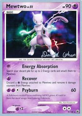 Mewtwo LV.51 (9/100) (Stallgon - David Cohen) [World Championships 2009] | Good Games Cannington
