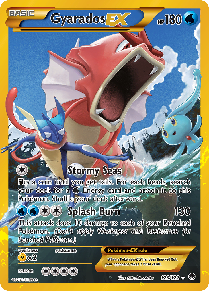 Gyarados EX (123/122) [XY: BREAKpoint] | Good Games Cannington