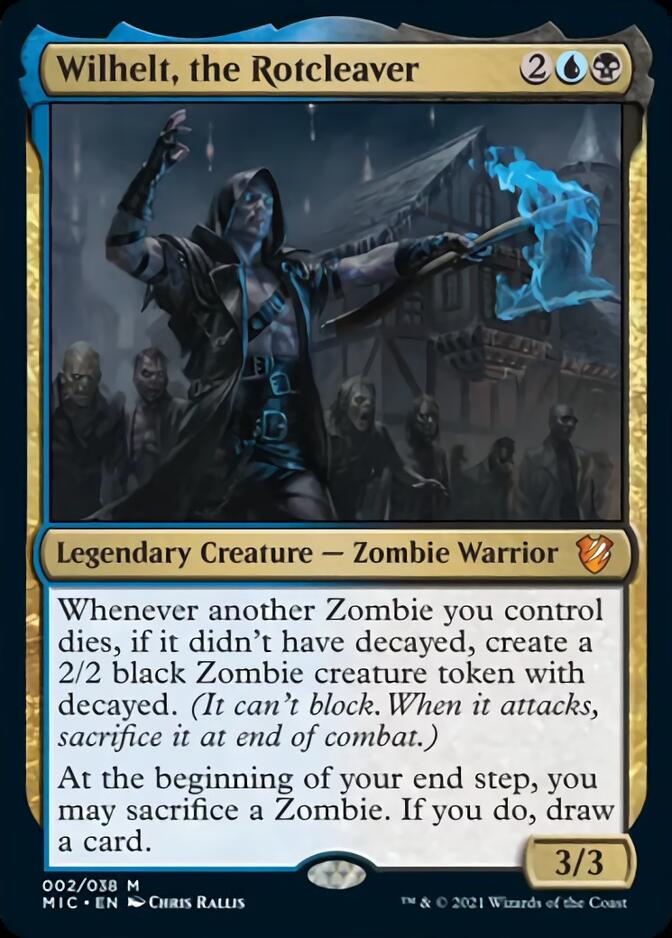 Wilhelt, the Rotcleaver [Innistrad: Midnight Hunt Commander] | Good Games Cannington
