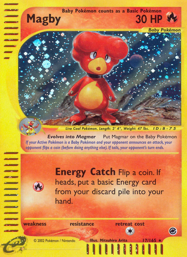 Magby (17/165) [Expedition: Base Set] | Good Games Cannington