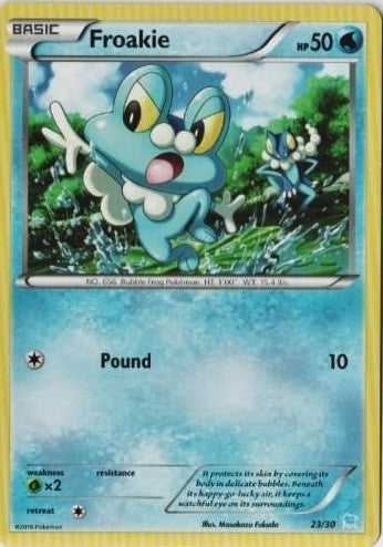 Froakie (23/30) [XY: Trainer Kit 3 - Suicune] | Good Games Cannington