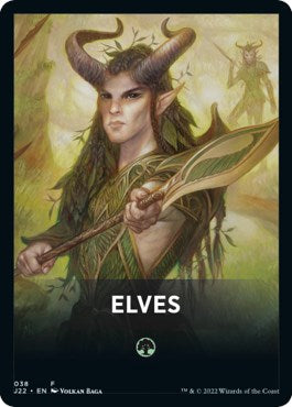 Elves Theme Card [Jumpstart 2022 Front Cards] | Good Games Cannington