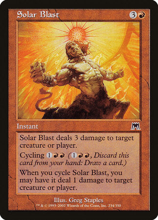 Solar Blast [Onslaught] | Good Games Cannington