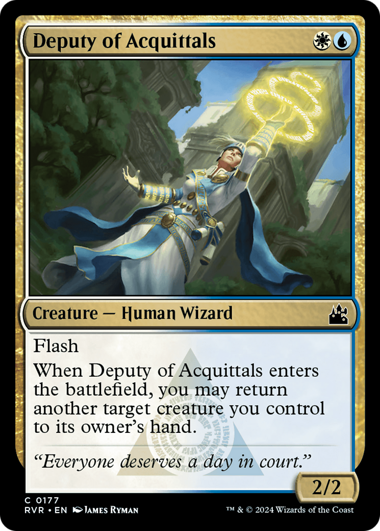 Deputy of Acquittals [Ravnica Remastered] | Good Games Cannington