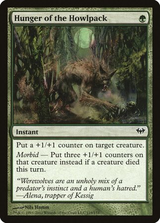 Hunger of the Howlpack [Dark Ascension] | Good Games Cannington