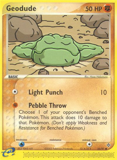 Geodude (55/97) [EX: Dragon] | Good Games Cannington