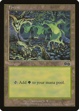 Forest (347) [Urza's Saga] | Good Games Cannington