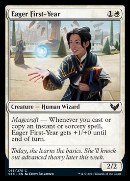 Eager First-Year [Strixhaven: School of Mages] | Good Games Cannington