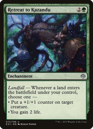 Retreat to Kazandu [Archenemy: Nicol Bolas] | Good Games Cannington