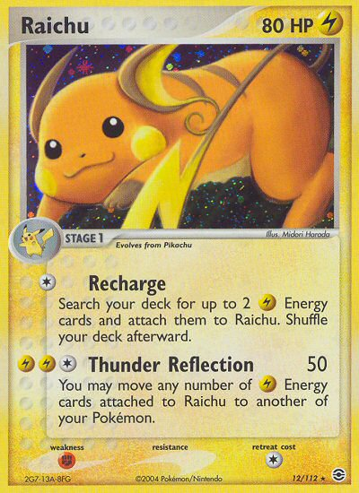 Raichu (12/112) [EX: FireRed & LeafGreen] | Good Games Cannington
