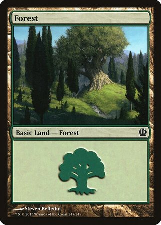Forest (247) [Theros] | Good Games Cannington