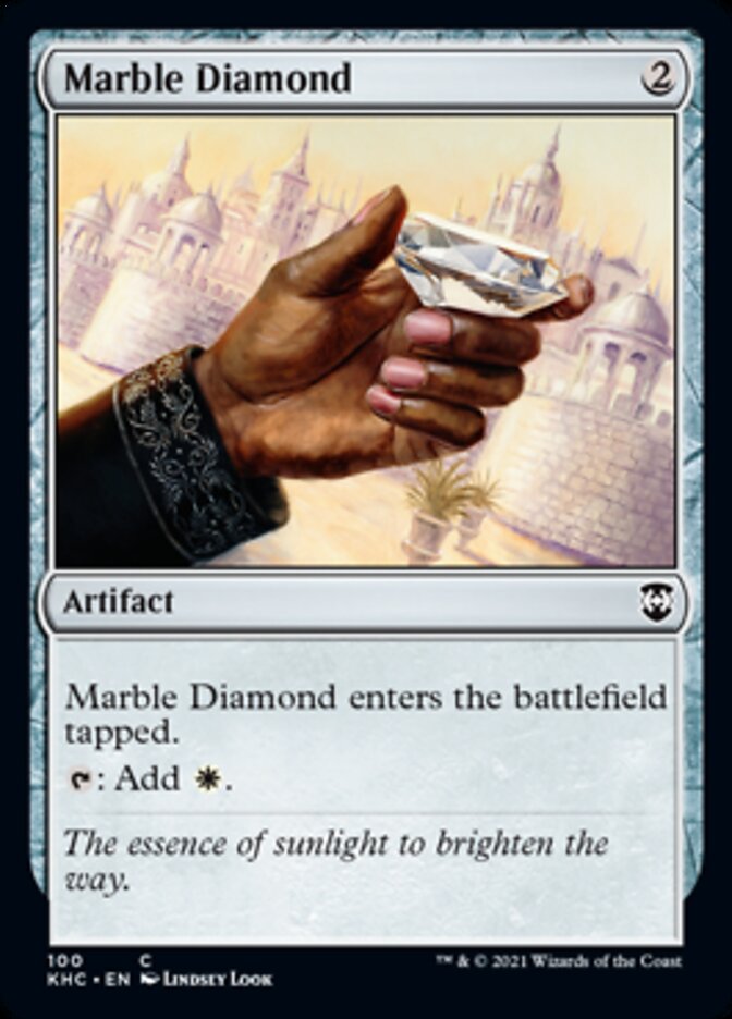 Marble Diamond [Kaldheim Commander] | Good Games Cannington