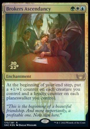 Brokers Ascendancy [Streets of New Capenna Prerelease Promos] | Good Games Cannington