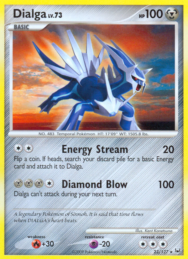 Dialga (23/127) [Platinum: Base Set] | Good Games Cannington