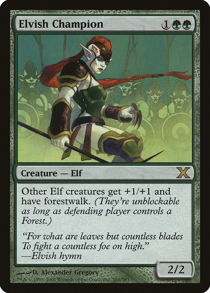 Elvish Champion [Tenth Edition] | Good Games Cannington