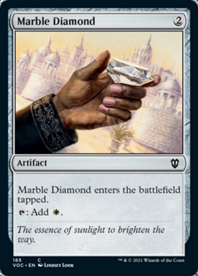 Marble Diamond [Innistrad: Crimson Vow Commander] | Good Games Cannington