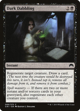 Dark Dabbling [Magic Origins] | Good Games Cannington