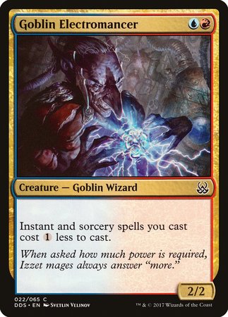 Goblin Electromancer [Duel Decks: Mind vs. Might] | Good Games Cannington