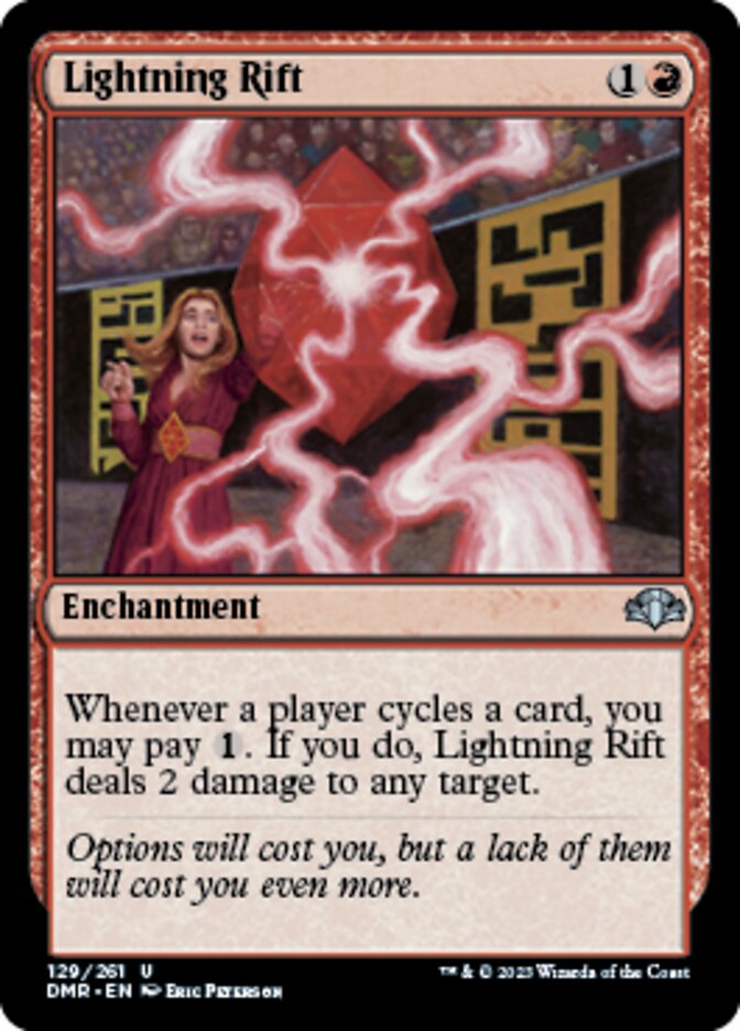 Lightning Rift [Dominaria Remastered] | Good Games Cannington