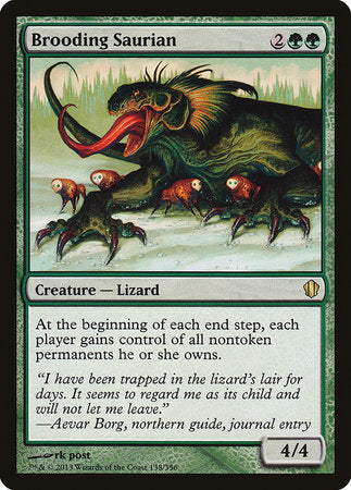 Brooding Saurian [Commander 2013] | Good Games Cannington