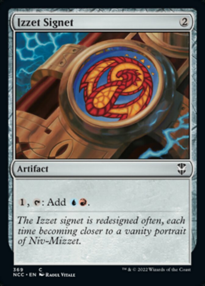 Izzet Signet [Streets of New Capenna Commander] | Good Games Cannington