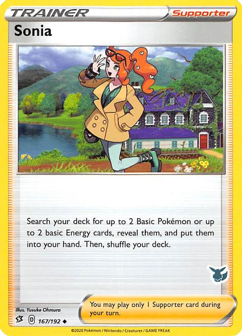 Sonia (167/192) (Eevee Deck) [Battle Academy 2022] | Good Games Cannington