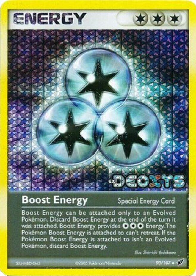 Boost Energy (93/107) (Stamped) [EX: Deoxys] | Good Games Cannington
