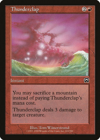 Thunderclap [Mercadian Masques] | Good Games Cannington