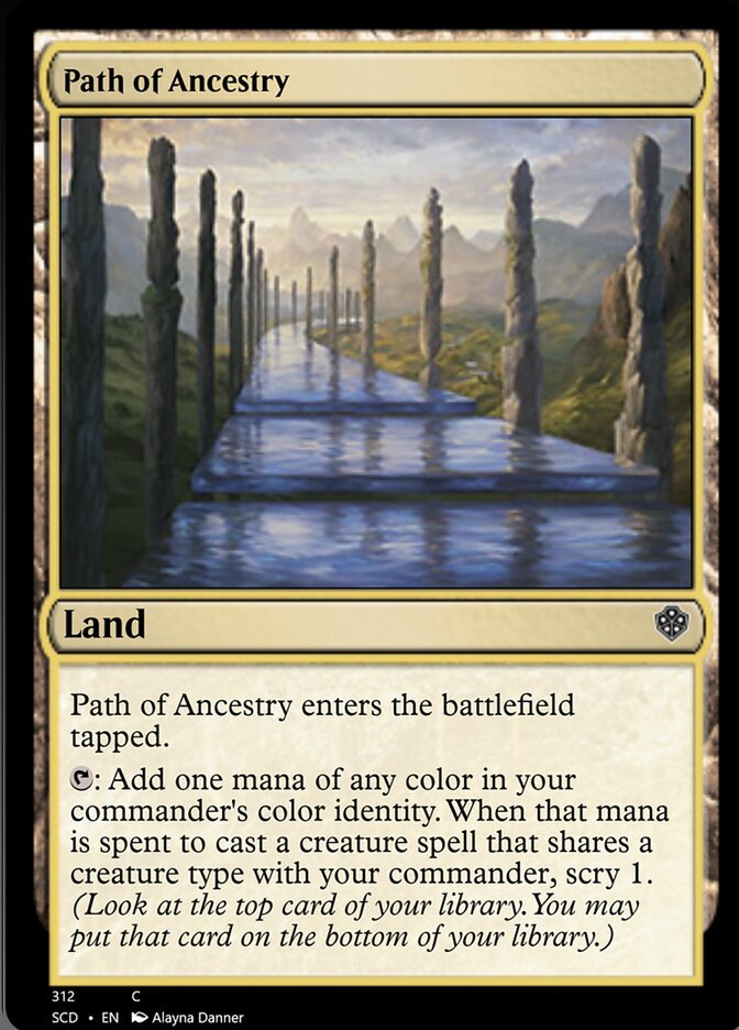 Path of Ancestry [Starter Commander Decks] | Good Games Cannington