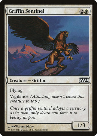 Griffin Sentinel [Magic 2014] | Good Games Cannington