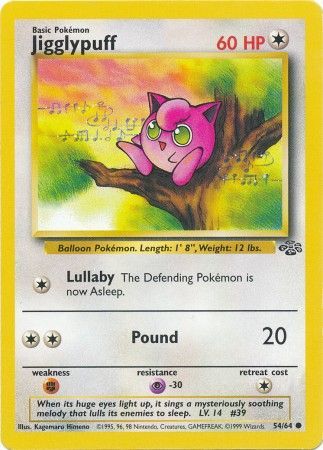 Jigglypuff (54/64) [Jungle Unlimited] | Good Games Cannington